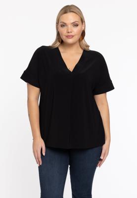 Yoek Tuniek v-hals | Zwart | Maat 42/44