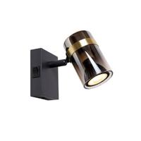 Lucide UPTON Wandlamp - Fumé