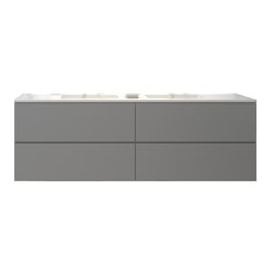 Badkamermeubelset Gliss Zeus 180 cm Beton Grijs