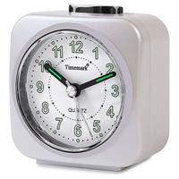 Analoge alarmklok Timemark Wit Stil met geluid Nachtmodus
