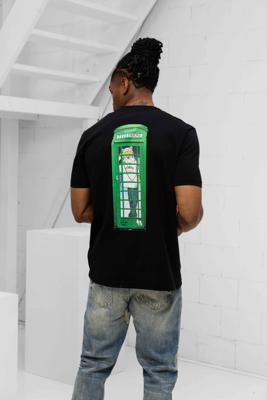 Iceberg 5D F049 Jersey T-Shirt Heren Zwart - Maat S - Kleur: Zwart | Soccerfanshop