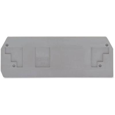WAGO 283-350 Afsluit- en scheidingsplaat Grijs 50 stuk(s)