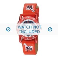 Esprit horlogeband ES102764-011 Leder Rood