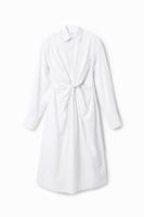 Maitrepierre long shirt dress - WHITE - L