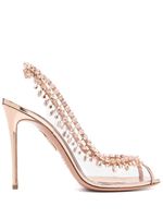 Aquazzura sandales Temptation 120 mm - Tons neutres