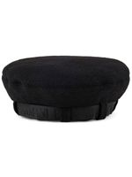 Emporio Armani béret à logo - Noir