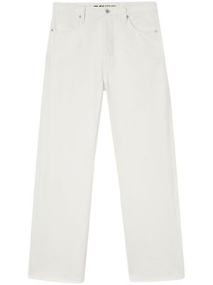Jil Sander jean à coupe droite - Blanc