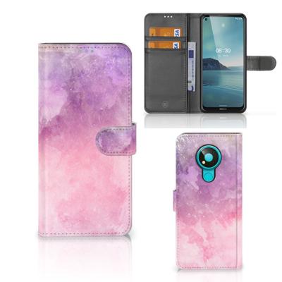 Hoesje Nokia 3.4 Pink Purple Paint