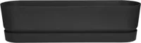 Elho Greenville Trough Long kunststof bloembak 70 cm living black
