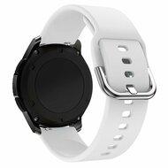 Siliconen sportband - Wit - Xiaomi Mi Watch / Xiaomi Watch 2 / Xiaomi Watch S1 / S2 / S3 / S4