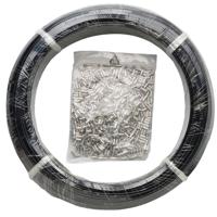 JAGWIRE Brake housing 5mm cex (end caps included) (200 m) - black