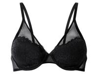 esmara Dames bh met kant (Zwart, 85B)