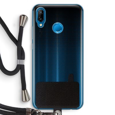 Musketon Halftone: Huawei P20 Lite Transparant Hoesje met koord