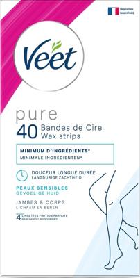 veet Veet Ontharingsstrips Benen & Lichaam - Hypoallergene Minima - 40 stuks