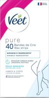 veet Veet Ontharingsstrips Benen & Lichaam - Hypoallergene Minima - 40 stuks