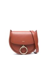 Chloé small Arlene leather crossbody bag - Marron