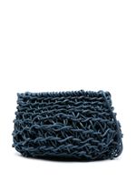 Alienina sac porté épaule Cecilia à design tressé - Bleu