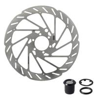 Elvedes Remschijf rvs 6-bouts 180mm met sensor magneet