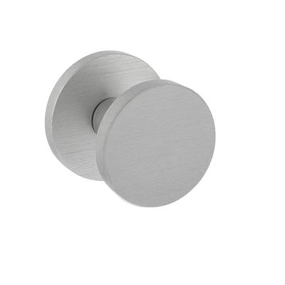 Intersteel Voordeurknop rond ø55mm éénzijdige montage - aluminium