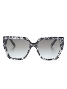 Dolce & Gabbana Eyewear lunettes de soleil à monture carrée - Noir