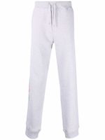 Helmut Lang pantalon de jogging à logo - Gris