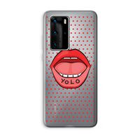 Yolo Denise: Huawei P40 Pro Transparant Hoesje