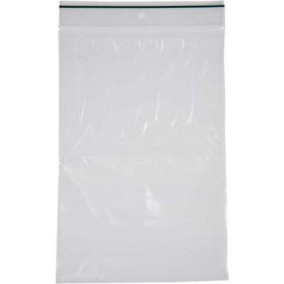 Zip Lock zakjes, afm 12x18 cm, dikte 0,05 mm, 100 stuk/ 1 doos