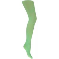 Halloween dames panty fluor groen 60 denier