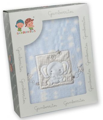 Gamberritos beddenset Olifant 80 x 120 cm Gamberritos beddenset Olifant 80 x 120 cm