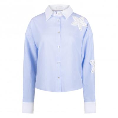 Nukus - Blauw | Dames | Blouse | Blauw | 3XL | regular | Kamst mode Nukus - Blauw | Dames | Blouse | Blauw | 3XL | regular | Kamst mode