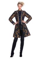 Brokaat jas blue luxe