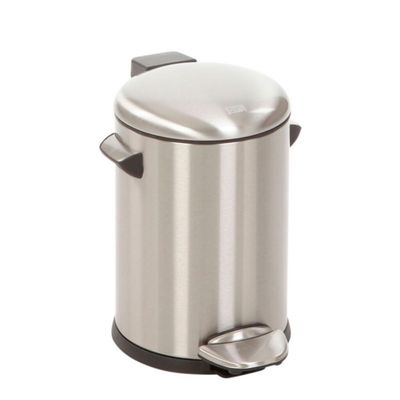 EKO Vepa Bins Belle Deluxe Pedaalemmer 3L Mat RVS