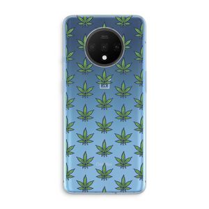 Weed: OnePlus 7T Transparant Hoesje