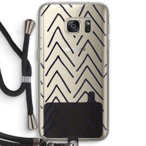 Marrakech Arrows: Samsung Galaxy S7 Transparant Hoesje met koord