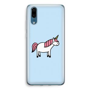 Eenhoorn: Huawei P20 Transparant Hoesje