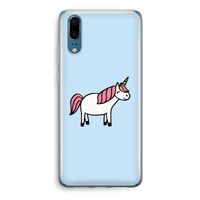 Eenhoorn: Huawei P20 Transparant Hoesje