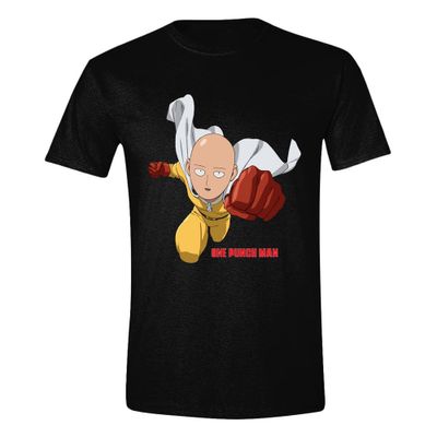 One Punch Man T-Shirt Flying Size XL