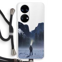 Wanderlust: Huawei P50 Transparant Hoesje met koord