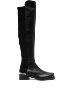 Stuart Weitzman cuissardes 5050 40 mm en cuir - Noir