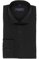 Casa Moda Modern Fit Overhemd ML7 (72CM+) zwart