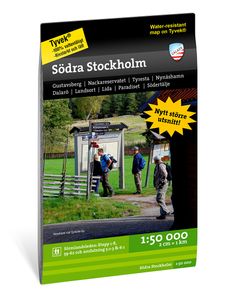 Wandelkaart Terrängkartor Södra Stockholm | Zweden | Calazo