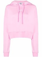 MSGM hoodie à logo imprimé - Rose - thumbnail