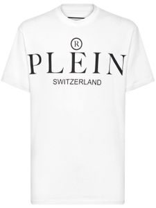 Philipp Plein t-shirt à logo imprimé - Blanc