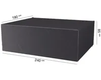 AeroCover tuintafelsethoes 240x190x85cm