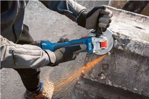 Bosch Professional GWX 18V-7 06019H9101 Haakse accuslijper 125 mm Brushless, Zonder accu, Zonder lader 18 V