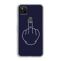 F**k U: Google Pixel 4a Transparant Hoesje