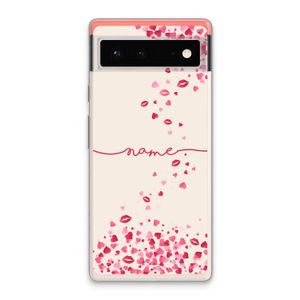 Hartjes en kusjes: Google Pixel 6 Transparant Hoesje