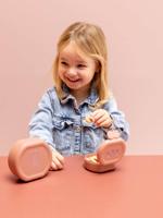 TRIXIE lunchbox met clip nude TRIXIE lunchbox met clip nude