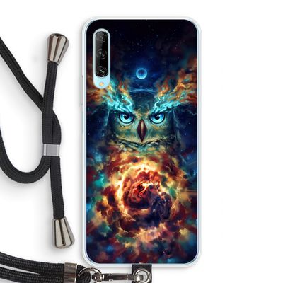 Aurowla: Huawei P Smart Pro Transparant Hoesje met koord