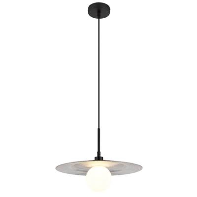 Globo Zwarte hanglampRiga Ø 33cm - 15637